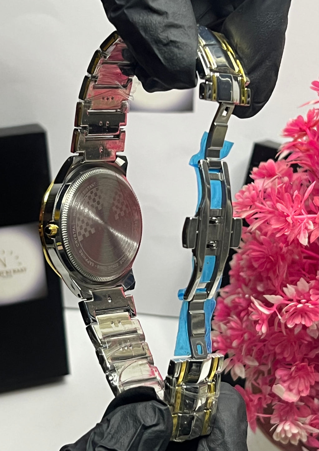 Citizen-Inspired Two-Tone Luxury Blue Dial Watch – Stainless Steel