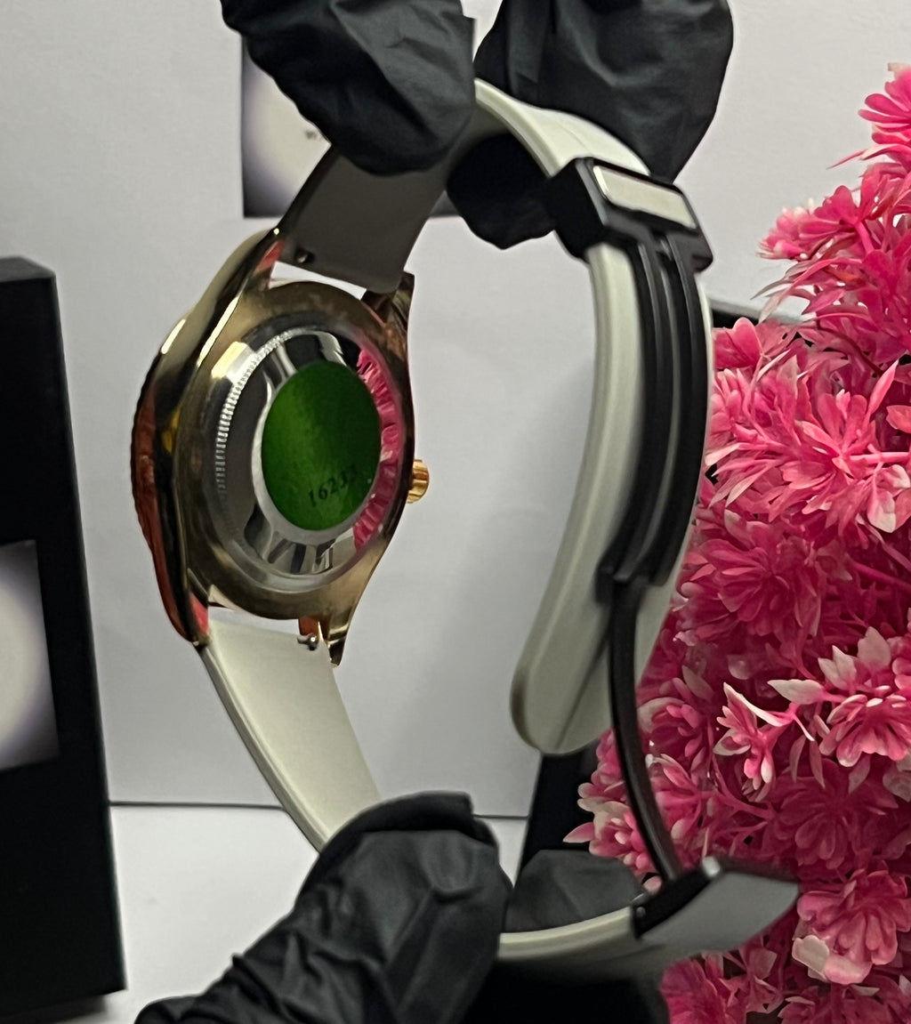 Rolex Watch with Date | White Dial