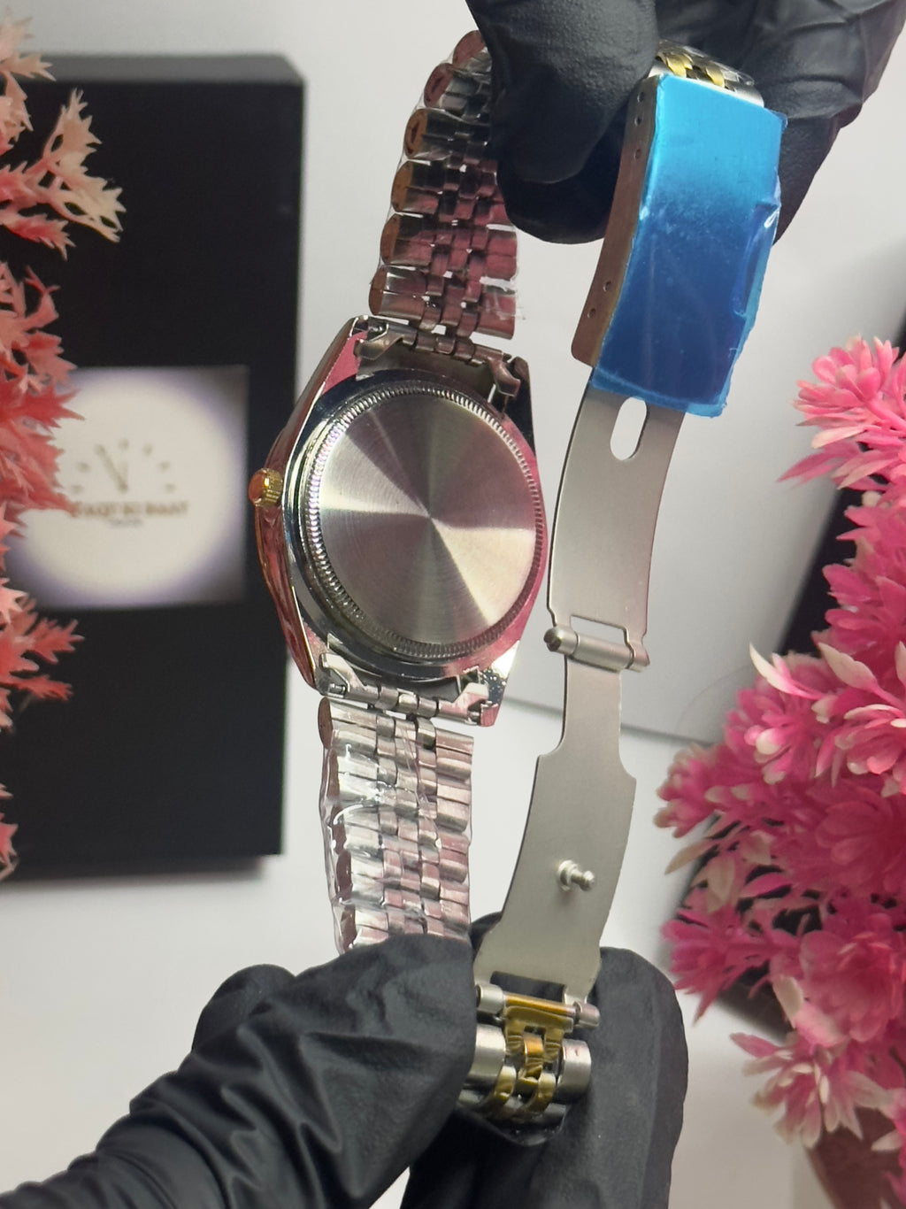 Rolex Chain Watch | White Dial |