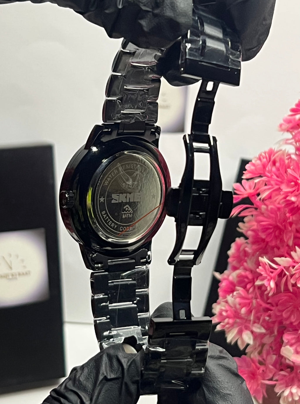 Black Steel Sport Watch – Yellow Brake-Caliper Dial | Motorsport Inspired |