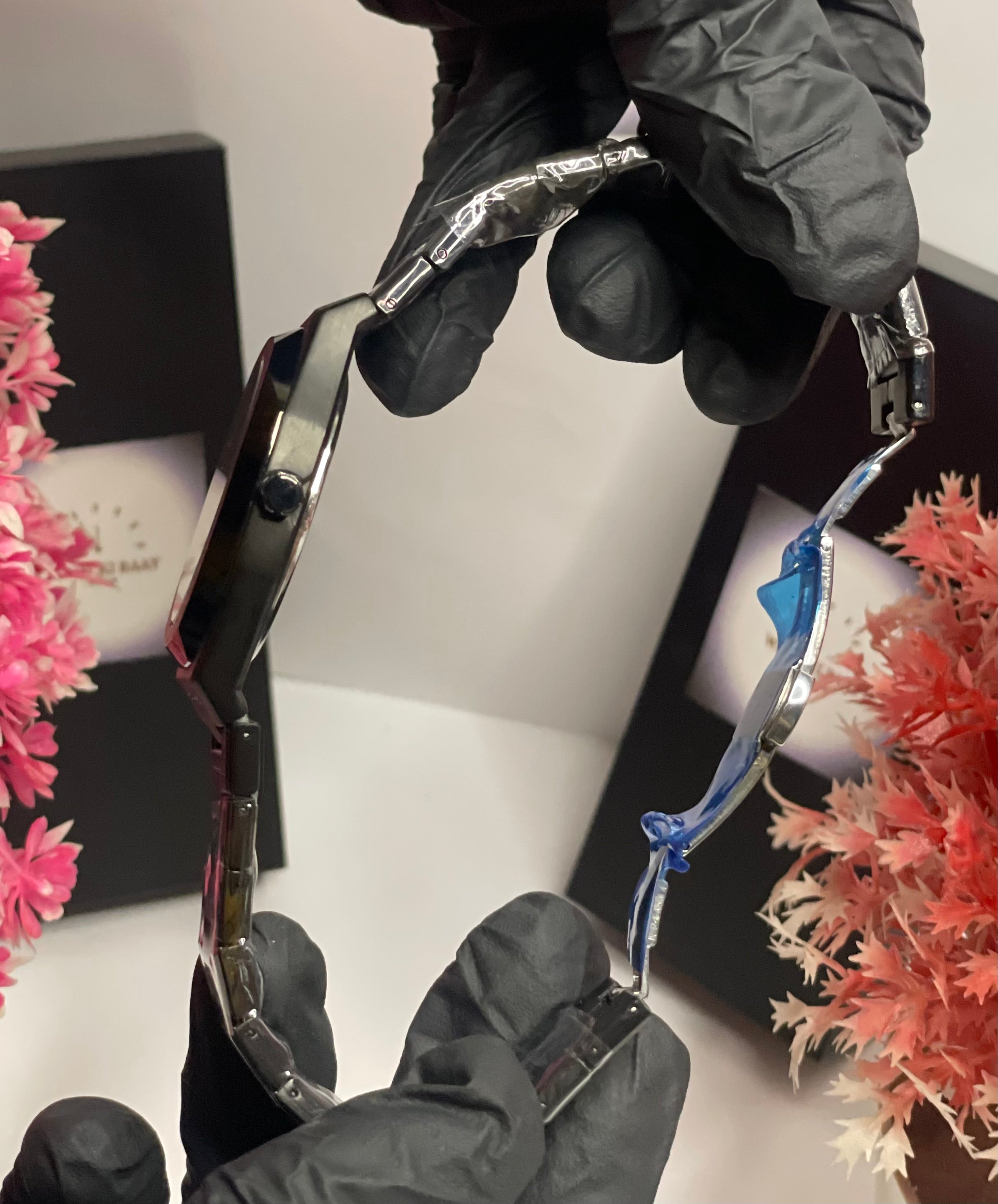 Black Arabic Aura Watch | Steel Made Japan | Trending Watch |